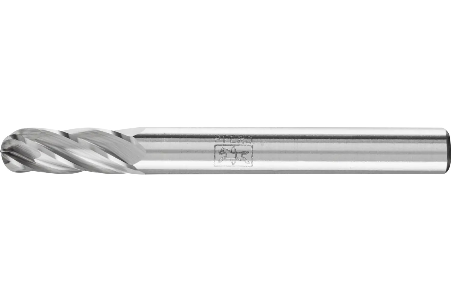 Picture of Pferd Carbide Bur SC-1 Cylindrical Radius End ALU Cut 1/4" x 5/8" x 1/4" Shank